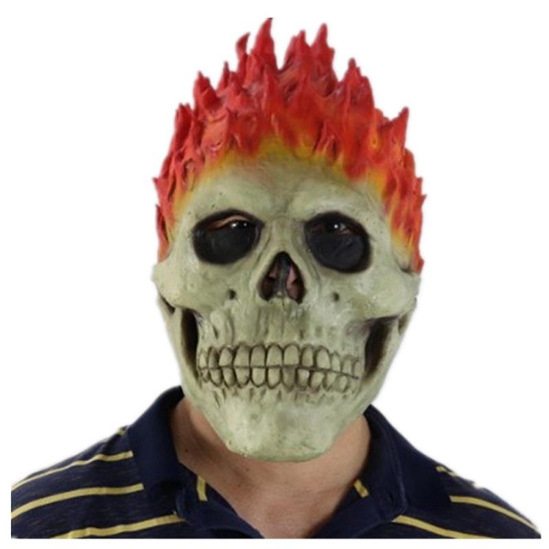 Halloween Face Paint Ghost Rider Mask Skull Car God Mask Soul War Car Mask
