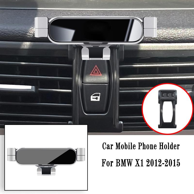 Car Phone Holder For BMW X1 X2 F39 F47 F48 F49 2012-2022 Gravity Navigation Bracket Air Outlet Clip Bracket Rotatable
