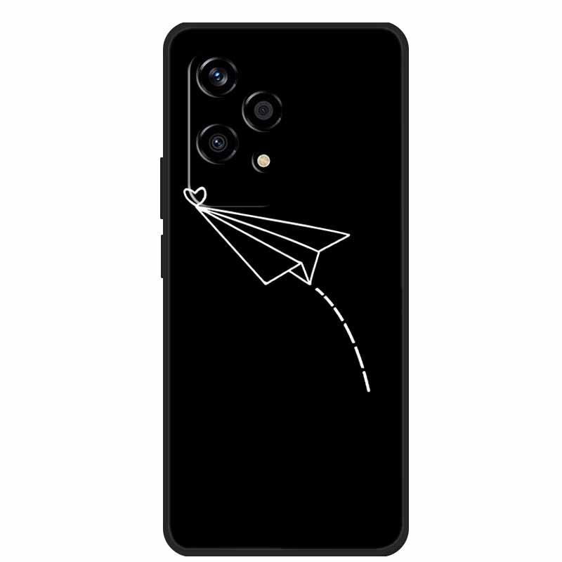 Einfache farbige weiche TPU-Hülle für Honor 200 Lite 5G - Herren- & Damen-Stile