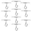 10/5/2pcs Stick Ceiling Hooks Heavy Duty Self-Adhesive Water Resistant Hooks For Ceiling Multifunctional Hooks For Balloons Wind Chimes