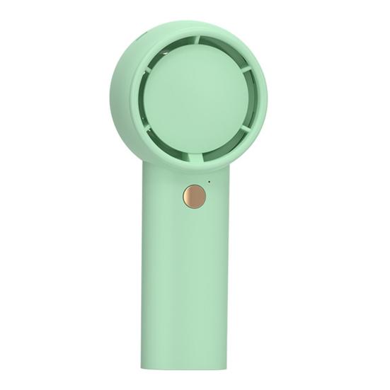 

Mini Handheld Fan High Speed Wind USB Rechargeable Summer Cooling Fan Portable Outdoor Travel Small Personal Fan зелёный