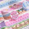 Cute Candy Garden Beach Decorative Adhesive Tape Star Curtain Masking Washi Tape Diy Scrapbooking Stick Label Art Craft Supplies