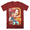 Late Night with The Devil TShirt Unisex Summer Retro TV Horror Movie Graphic Short Sleeve Streetwear Loose Fit Horror Fan Tee