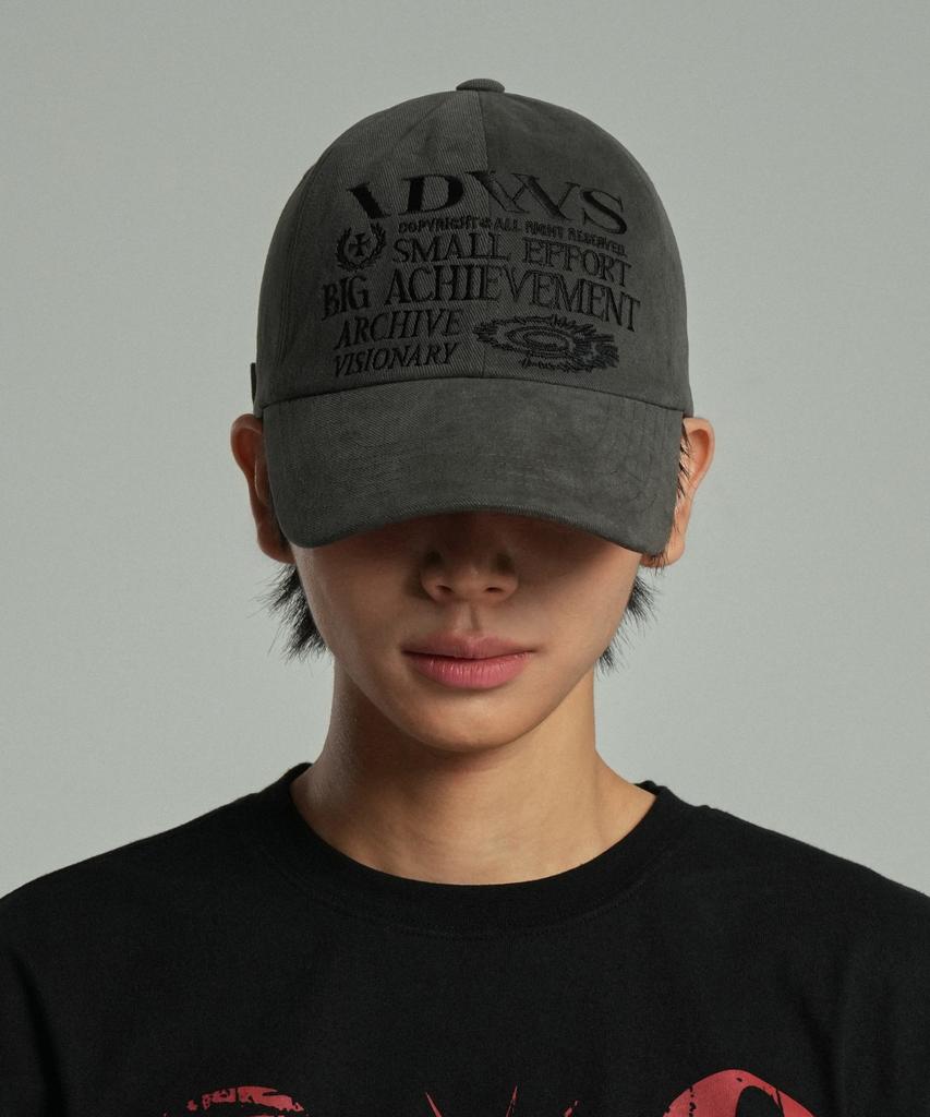 IDWS Signature Maxi Cap Charcoal