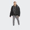 Jordan Paris Saint-Germain Logo Print Badge Hooded Cotton Jacket Men Outerwear Black DB6495-010