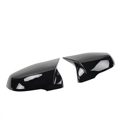 Lesklý černý kryt zrcátka pro BMW X1 F48 X2 F39 F44 F49 F52 G29 2 Series Touring boční zpětné zrcátko kryt zrcátka