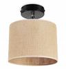 CEILING HANGING LAMP, JUTE LAMPSHADE, 20 CM