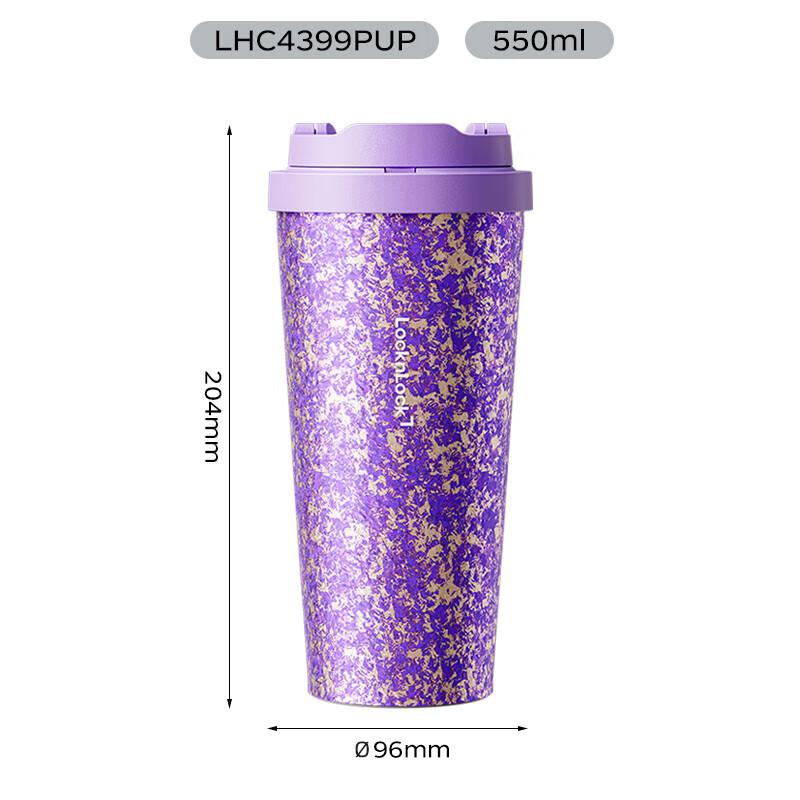 LOCK&LOCK Pure Titanium Insulated Portable Travel Mug