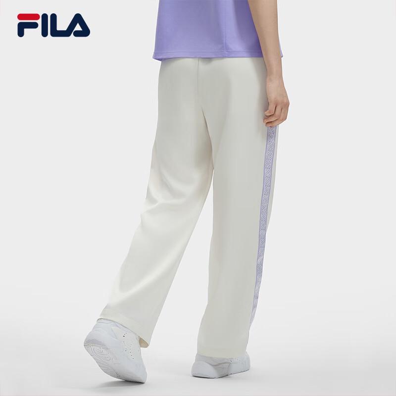 FILA Women's Side-Splice Wide-Leg Trousers