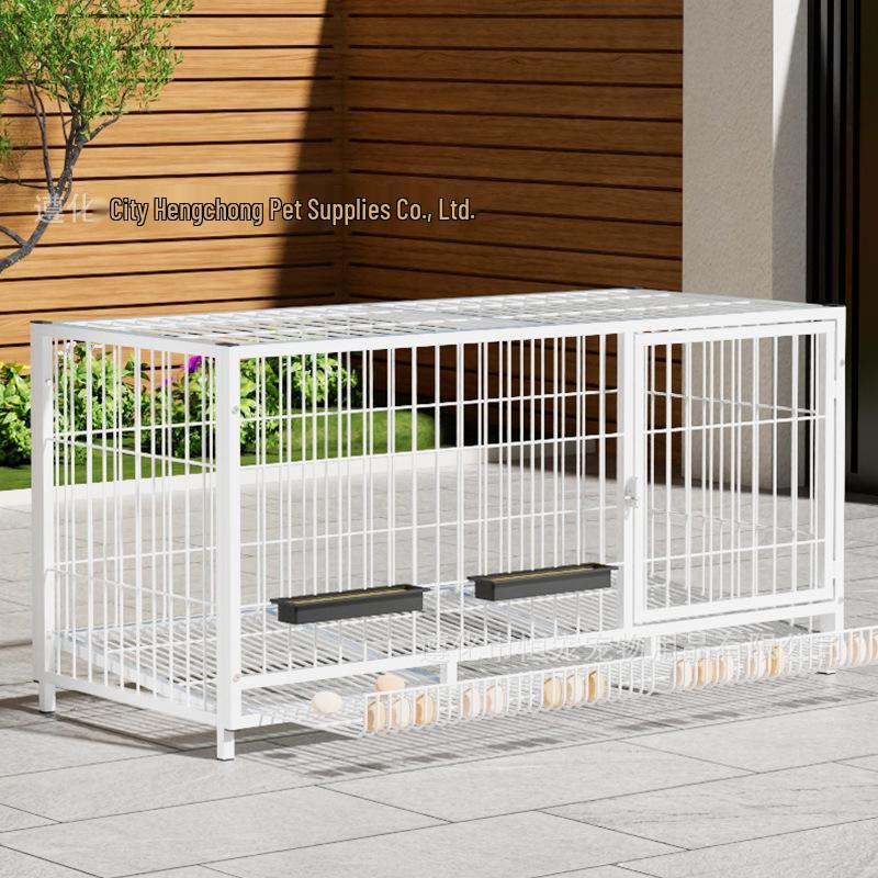 Extra Large Outdoor Chicken Cage with Egg Tray and Secure Enclosure