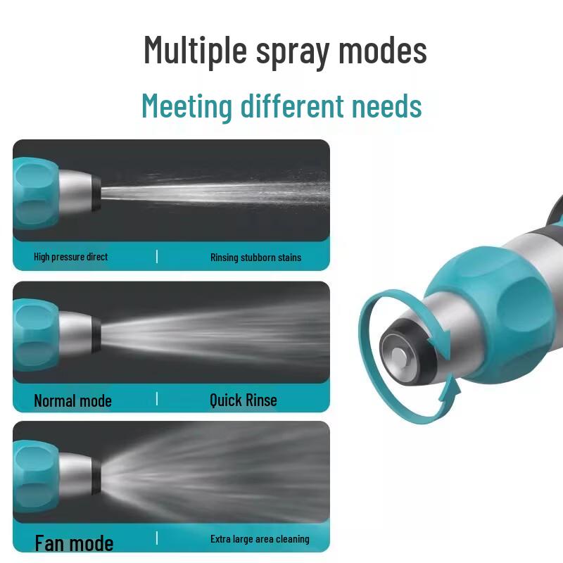 TLXT High-Pressure Car Wash Water Gun with 40m Hose Reel