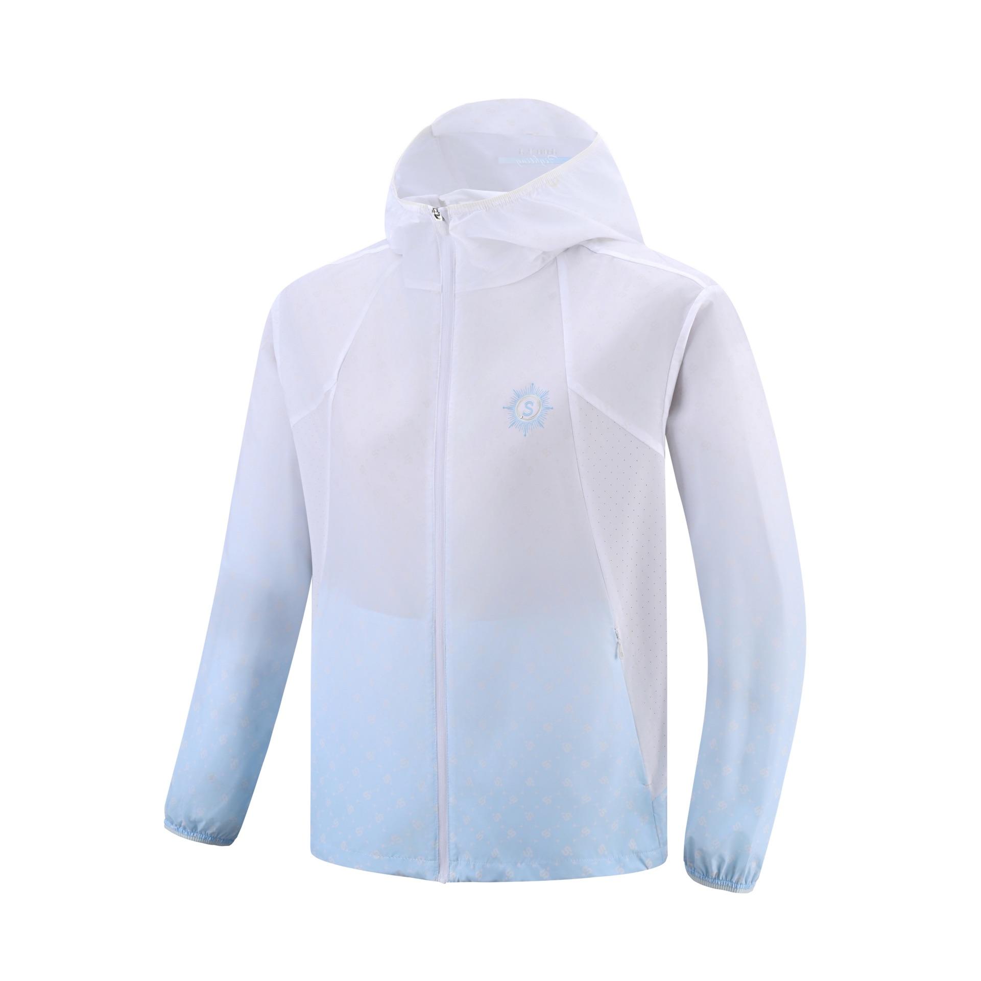 

Серия для настольного тенниса Li Ning Спортивный повседневный простой худи на молнии с градиентом Удобный универсальный свободный с длинным рукавом Защита от УФ-лучей Защита от солнца AFDVG79-1 XXL