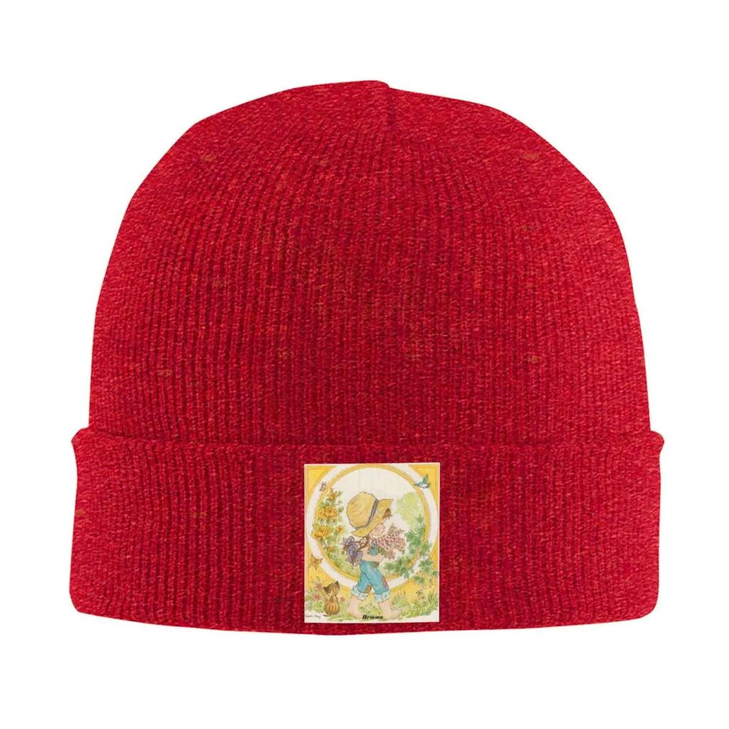 Sarah Kay Girl Warm Knitted Cap Winter Knit Bonnet Hat Skullies Beanies Hip Hop Caps for Unisex