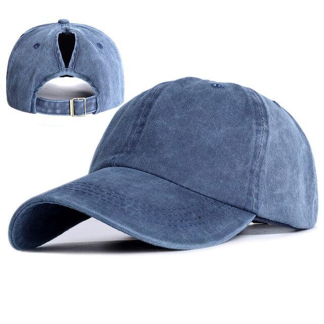 Women Men Adjustable Ponytail Baseball Cap Summer Messy Buns Sun Cap Plain Hats Women Men Adjustable Ponytail Baseball Cap Summer Messy Buns Sun Cap Plain Hats