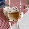 Spring and summer new versatile fashion small fresh shoulder bag large capacity little fairy simple printed bucket bag
