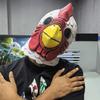 Biały Kogut Maska na Całą Twarz Cosplay Richard Kogut Śmieszna Zwierzęca Głowa Rekwizyt do Gry Hotline Miami Kostium Szalonego Kurczaka Akcesorium