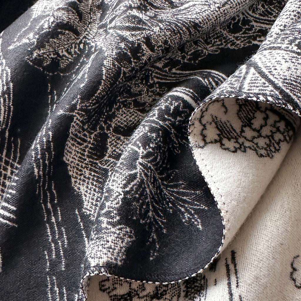 Luxury Winter Cashmere Scarf Women New Design Warm Pashmina Blanket Poncho Scarves Female Jacquard Shawl Thick Foulard Bufanda
