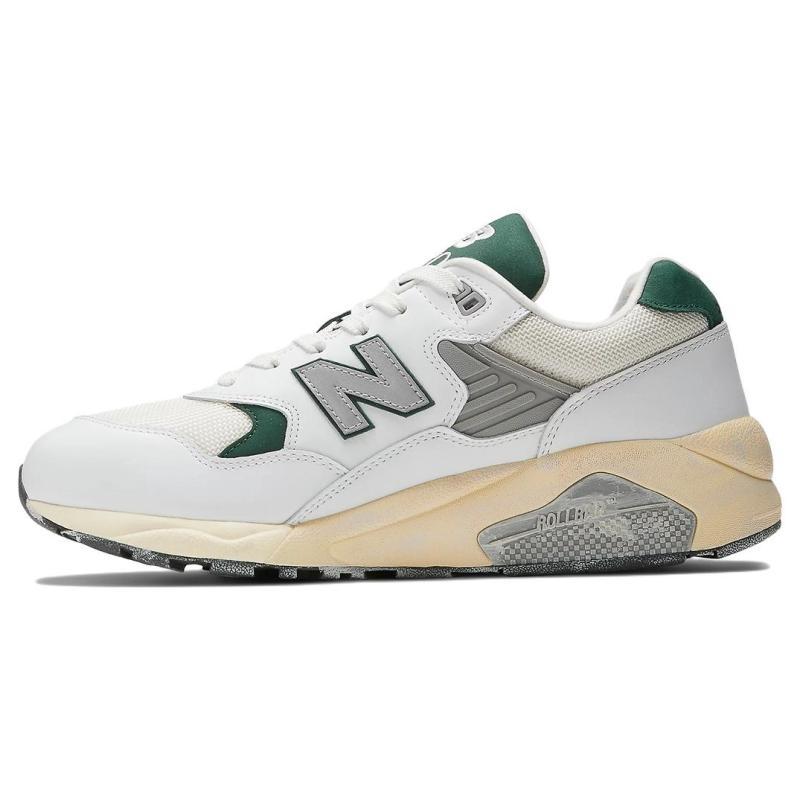 New Balance 580 White Nightwatch Green Sneakers MT580RCA