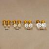 2PC Labret Tragus Stud Earrings 16G Surgical Stainless Steel CZ Crystal  Monroe Helix Cartialge Conch Medusa Lip Body Piercing