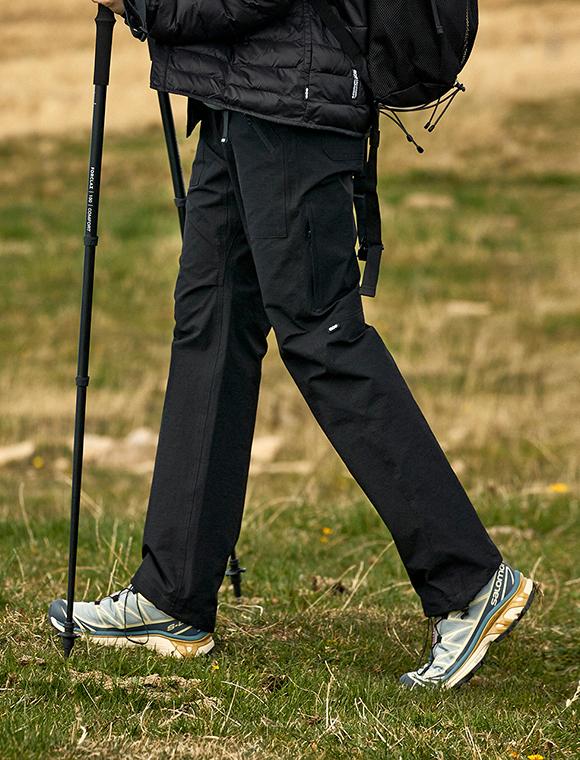 Peullukeu Mountain Adventure 6-Pocket Hiking Pants Black Fpt351