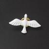 Individualized Brooches Accessory Stylish Peace Doves Shaped Lapel Pin Ornament