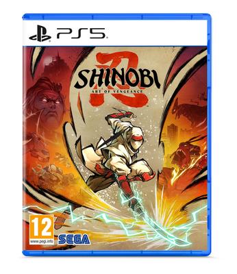 Shinobi Art of Vengeance for PlayStation 5 - European Version / 2D Ninja Action Platformer Video Game
