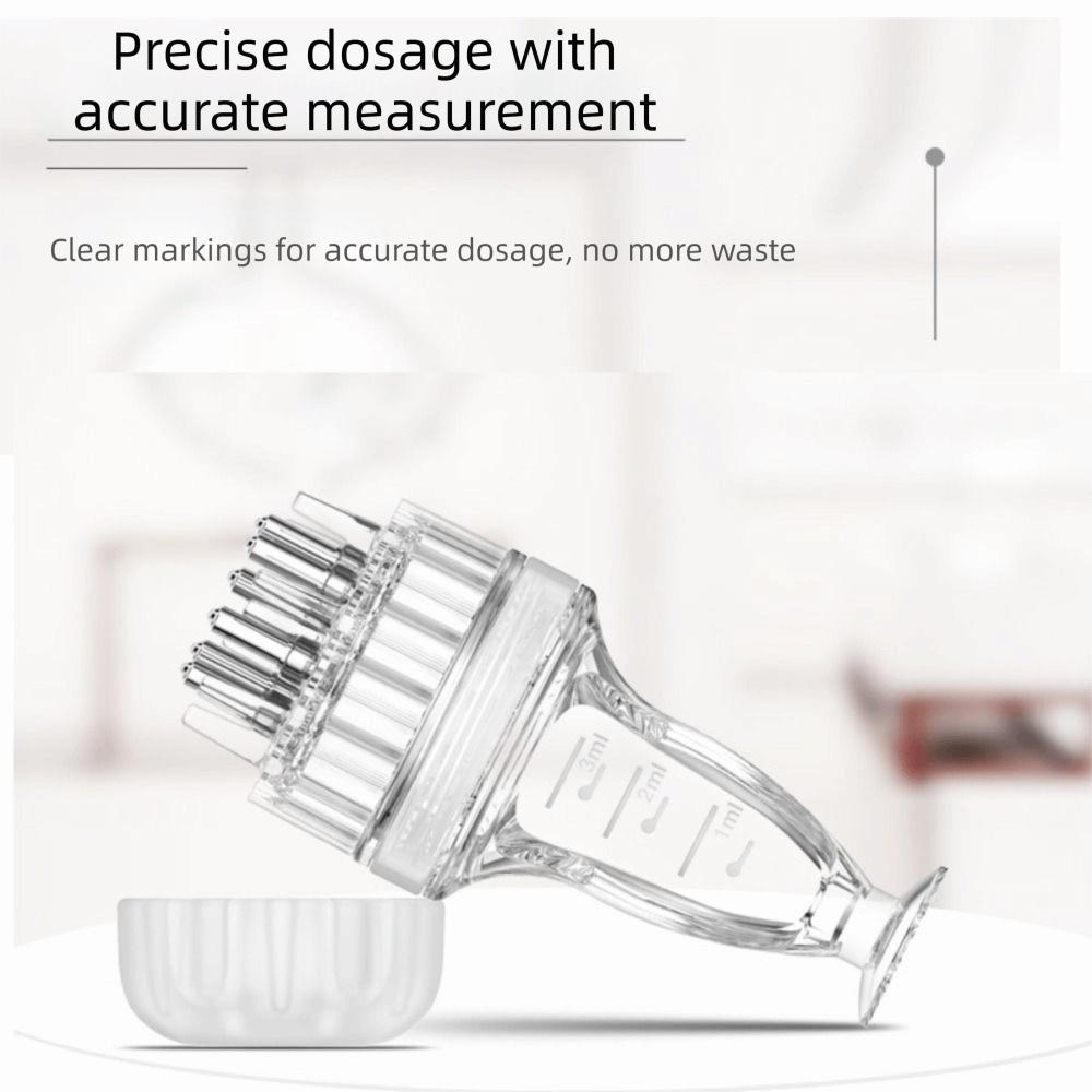 Precise Scale Hair Growth Serum Oil Apply Scalp Treatment Comb Essential Oil Application