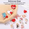 Brooches Clips Cartoon Crafting Aesthetic Lapel Schoolbag Jewelry Badge Christmas Enamel Medical Pins