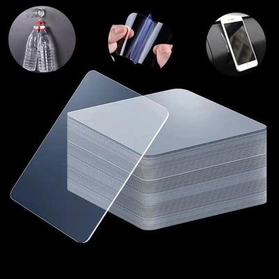 Super Strong Double Sided Adhesive Nano Tape Transparent Wall Stickers Water Proof Household Products Adhesives No Traces 10pcs