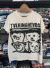 Talking Heads Stay in Light Bomulls Unisex T-skjorte For Menn Kvinner KH11085