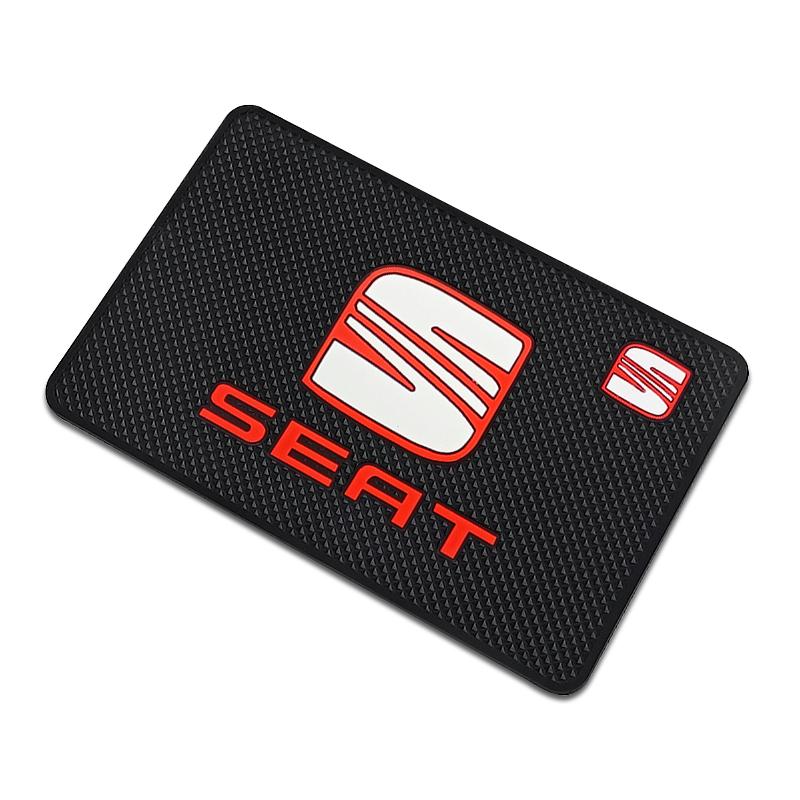 Car Anti Slip Pad Phone Holder Non-Slip Mat Car Stlying For SEAT Leon FR Altea Ibiza Toledo Cordoba Alhambra Arona Exeo