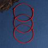 10 Pcs Minimalist DIY Red String Bracelet Adjustable Braid Rope Wristband Couple Jewelry Handmade Woven Bangle Jewelry