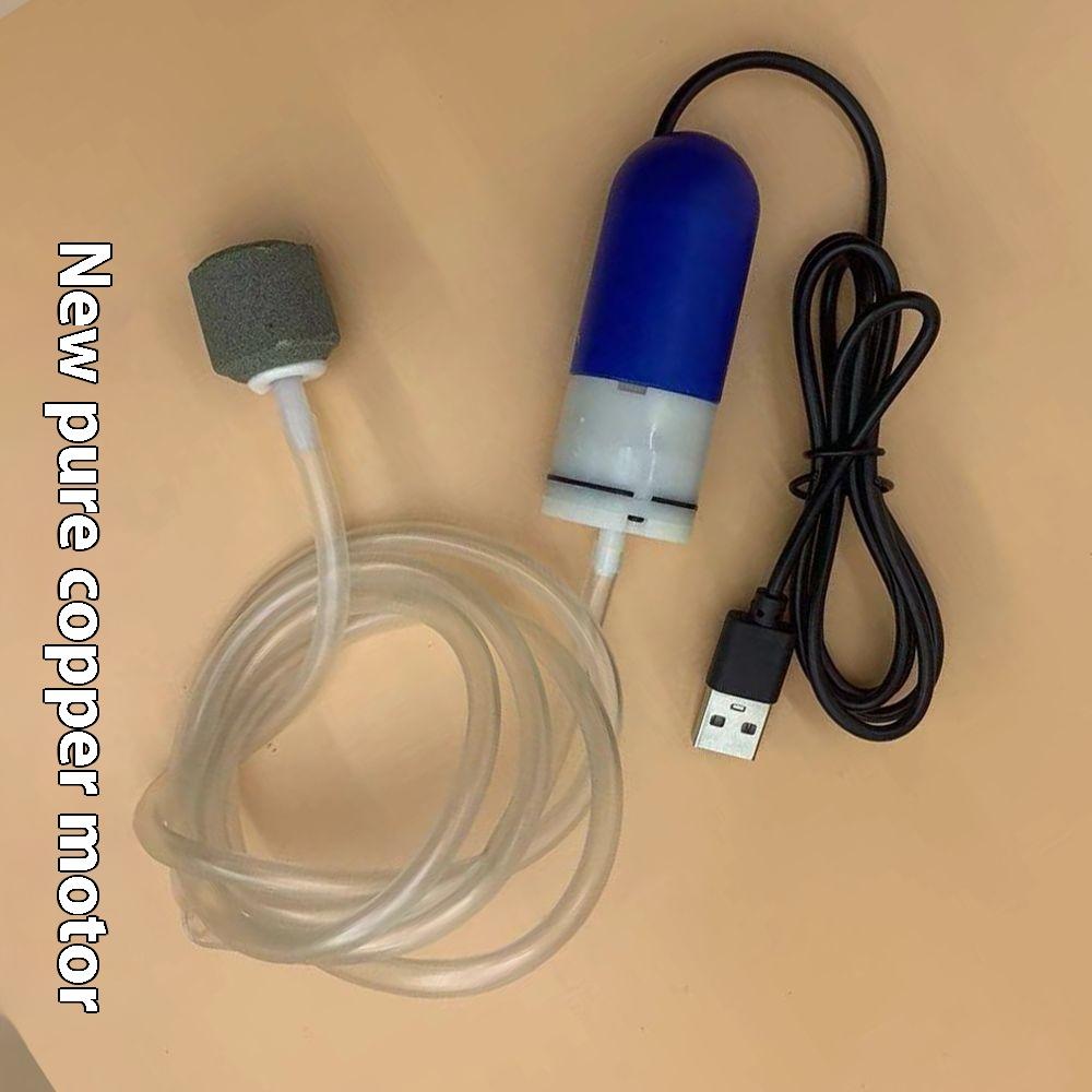 

Кислородный насос [специальный для маленького аквариума] бесшумный USB для разведения рыбы и рыбалки на открытом воздухе в машине бытовой нагрузка