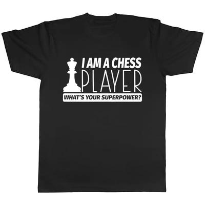 Chess Player Superpower Funny Statement T-shirt