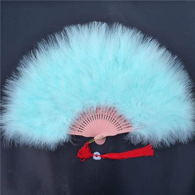 Lolita-Feder-Faltfächer, japanisches süßes Feenmädchen, dunkle Gothic-Hoftanz-Handfächer, Kunsthandwerk, Geschenk, Hochzeit, Party-Dekoration