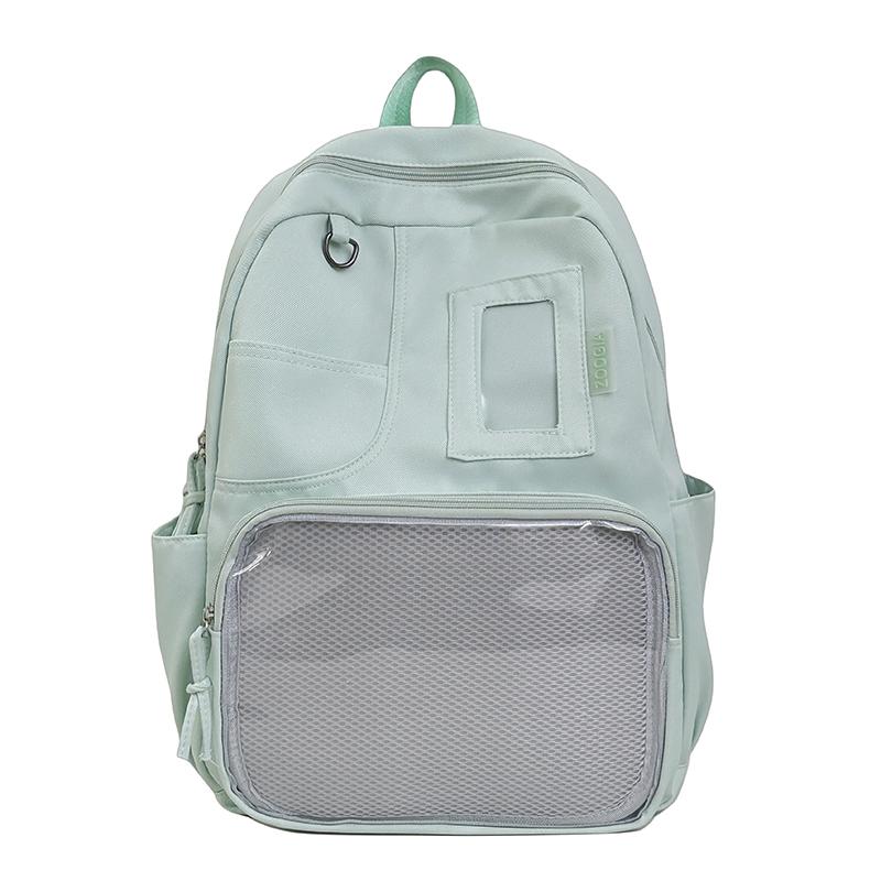 New Harajuku Ita Bags Women Lolita Transparent Daypack High Capacity Ladies Sweet Cute Y2k Backpacks Japanese Kawaii School Bag