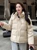 Women’s Short Windproof Thicken Warm Winter Jacket With Detachable Hood 5 Colors