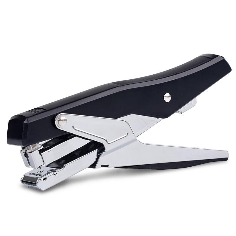 Deli 0329 Labor-Saving Handheld Metal Stapler (2-Pack)