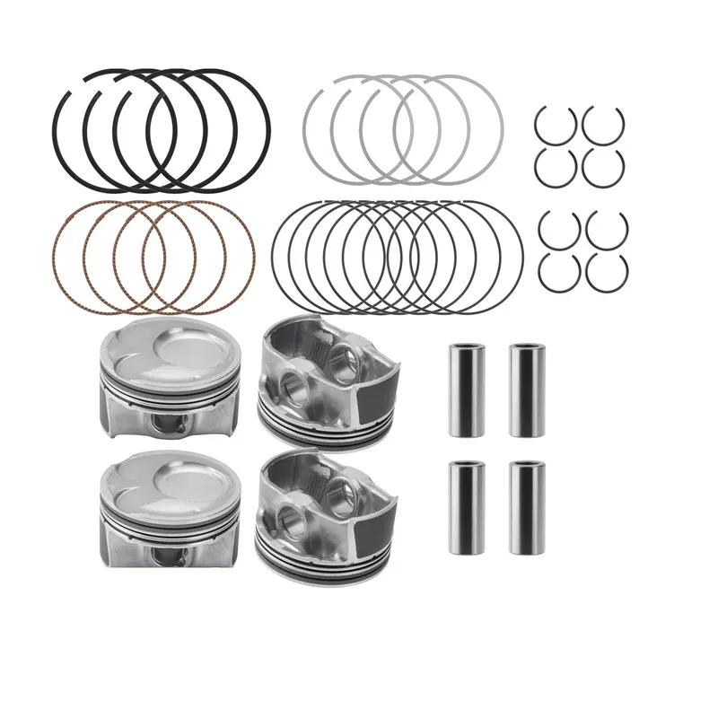 23041-2E100 23040-2E000 Parts Pistons Rings Set AUTO ENGINE For Hyundai For Kia 1.8L l4 GAS DOHC G4NB 1.8 L T10-16