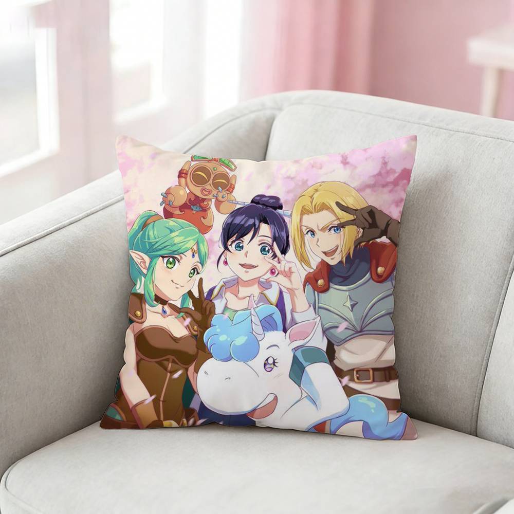 Fashion ZZenshu Anime Pillow Case for Sofa Living Room Home office Decor Protective Cover