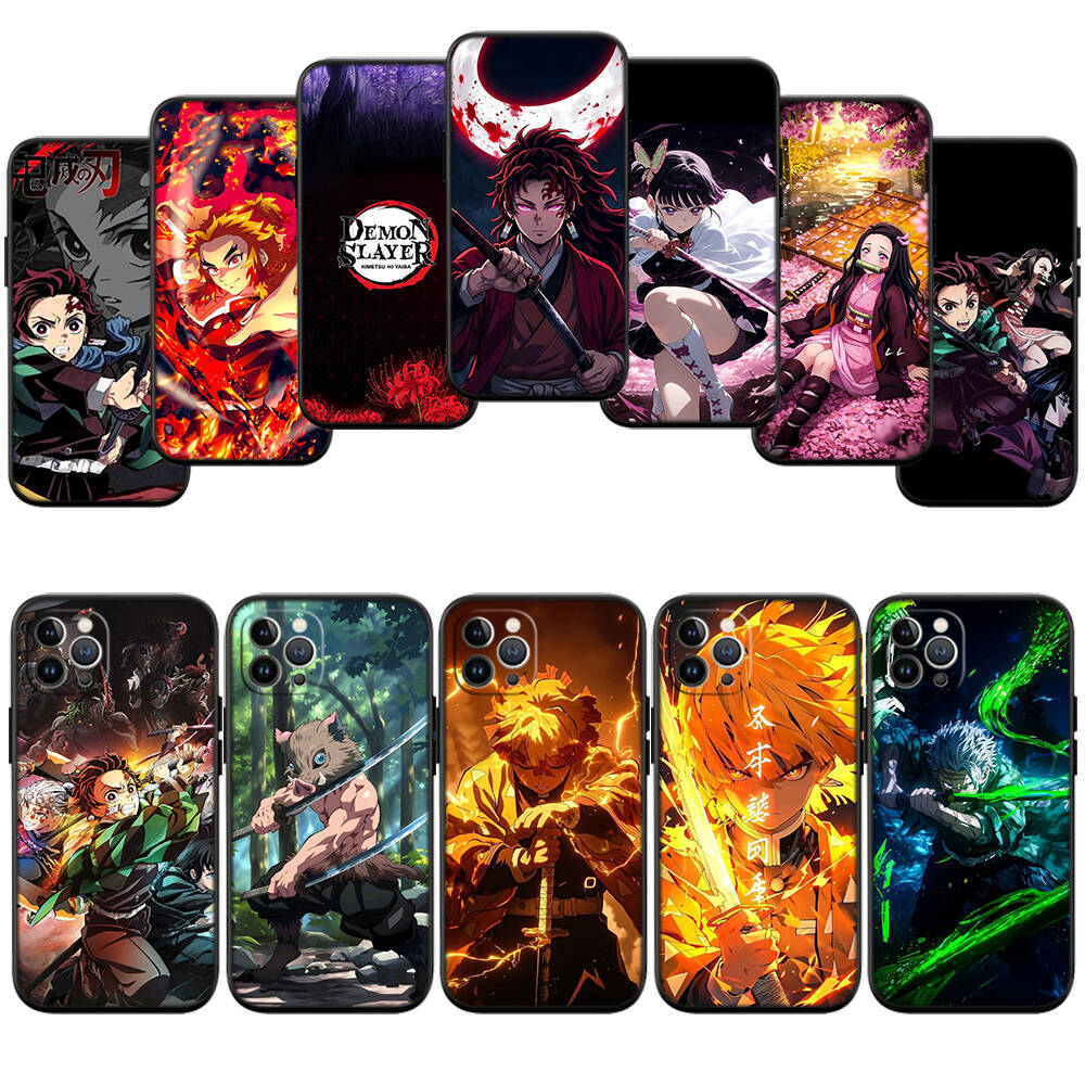 Anime Demon Slayer Case for Samsung Note 20 10 S25 Plus Ultra Lite FE A11 A26 A51 A52 A53 A56 A70 A71 A72 A73 M20 M30 M21 M31 M51