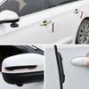 4PCS Car Door Anti-collision Protector Car Badge Bumper Strip Stickers For Mercedes Benz AMG W124 W203 W204 W210 W211 W212 W220