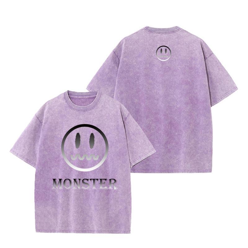 Vintage Classic Radiohead Tees North America Tour Rock Tshirt  Hip Hop Street Casual Top Sleeved Harajuku Streetwear Tops Tees