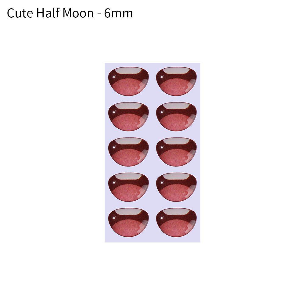 styles Decals cute MouthChips Paper Face Organ Paster Cartoon Mouth Stickers Anime Figurine Doll