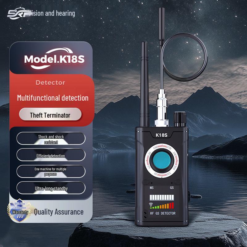 

K18S Anti-Spy Detector: Protect Against Eavesdropping, Video Surveillance, GPS Tracking & More US Version
