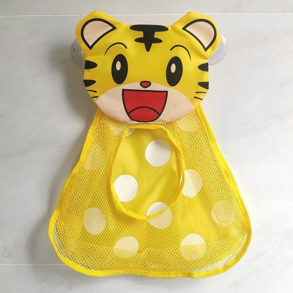 Cartoon Duck Frog Shape Storage  Bag With Suction Cup Bathroom Storage Hanging Bag
