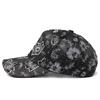 Women's Baseball Cap Stylish Rhinestone Flower Lace Mesh Caps Summer Outdoor Casual Sun Hat Adjustable Suitable For Everyday Use
