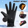 Winter Warm Gloves Thermal Windproof Cycling Anti-slip Ski TouchScren Waterproof