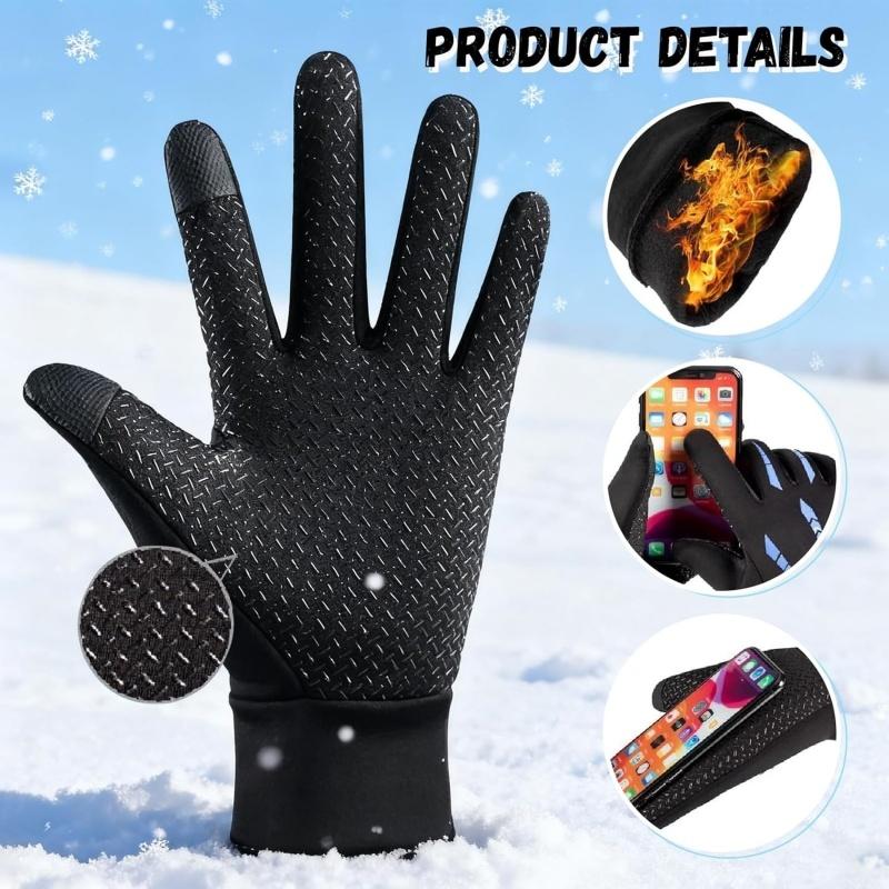Winter Warm Gloves Thermal Windproof Cycling Anti-slip Ski TouchScren Waterproof