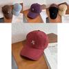 Cotton Embroidered Cartoon Baseball Cap With Sunshade For Women And Men Spring Summer